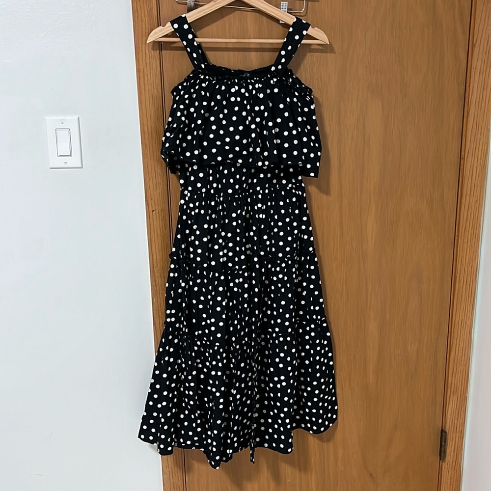 maxi off shoulder dress
